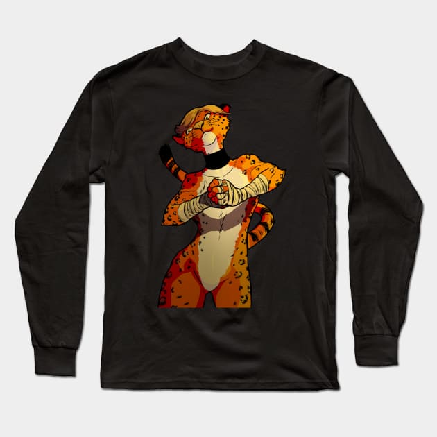 Cheetah Long Sleeve T-Shirt by santaplix 